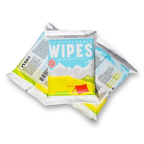 Bar-D Biodegradable Body Wipes with Tea Tree Oil & Aloe Vera - Refreshing Shower... - Image 3