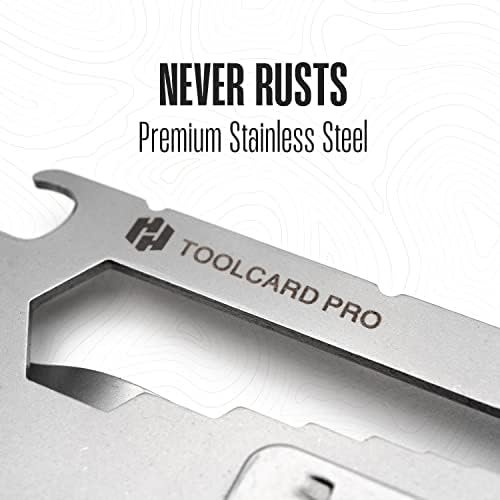 Multitool Card - Credit Card Multitool - Wallet Size Slim, Minimalist, Stainless... - Image 4