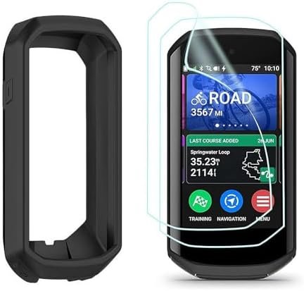 TPU Film for Garmin Edge 1050, Silicone Case Cover and Protective Film Compatibl... - Image 2