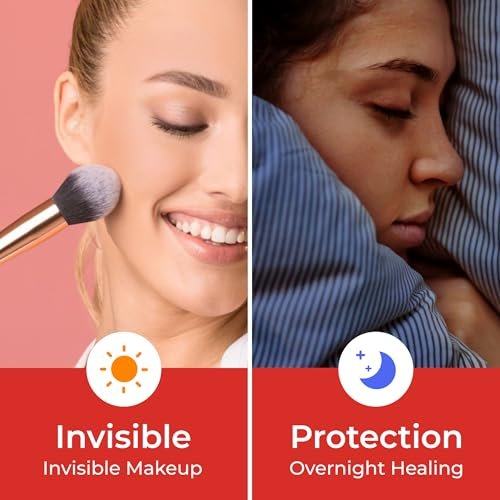 Sosky Pimple Patches for Face, 0.01 Invisible+ Hydrocolloid Acne Patches, Zit St... - Image 8