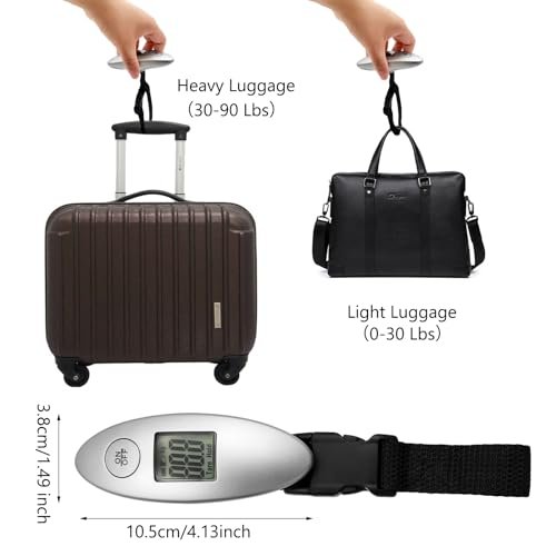 Travel Digital Luggage Scale (2 Pack), Portable Luggage Scale, Small in Size, Su... - Image 8