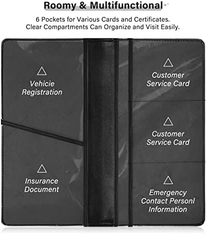 MCHIVER World Health Day Hearts Car Registration and Insurance Holder Lether Veh... - Image 5