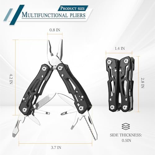 MINI Multitool Pliers, Birthday Christmas Gifts for Men Boyfriend Dad Husband Wo... - Image 3
