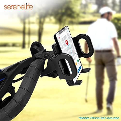 SereneLife Golf Cart Universal GPS Holder - Golf Cart Accessories Rotating Cell ... - Image 7