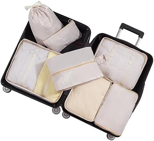 7 Set Packing Cubes for Travel - Luggage Organizer Bags - Travel Packing Organiz... - Image 3