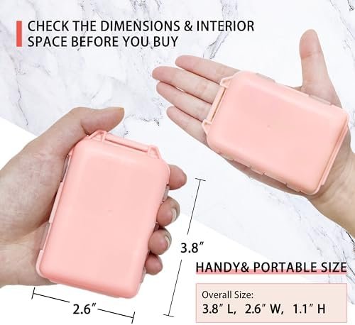 Pill Organizer with Medicine Labels 161 Labels Travel Daily Pill Container Mini ... - Image 9