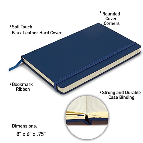 Simply Genius A5 Notebooks for Work, Travel, Business, School & More - College R... - Image 9