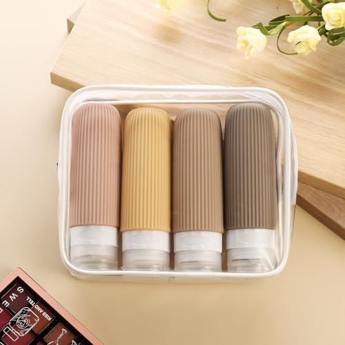 Travel Bottles for Toiletries, Tsa Approved 3oz Portable Travel Bottles, BPA Fre... - Image 9