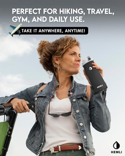 20 oz Collapsible Water Bottle, Travel Water Bottle, Hiking Water Bottle, Foldab... - Image 7