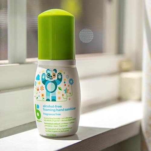 Babyganics Alcohol-Free Foaming Hand Sanitizer, On-The-Go, Fragrance Free, 1.69 ... - Image 7