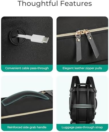 BAGSMART Travel Backpack for Women, Large Personal Item Travel Bag, 40L Airline ... - Image 7