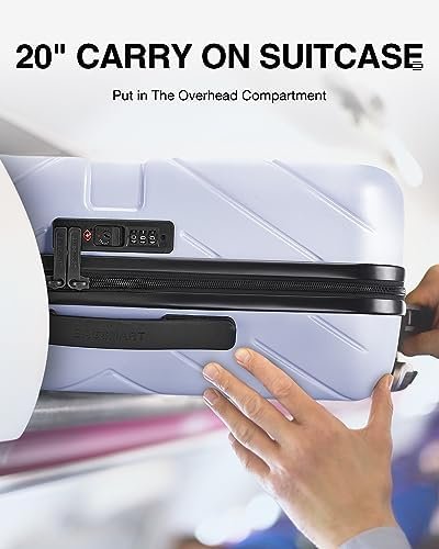 BAGSMART Carry On Luggage 22x14x9 Airline Approved, 20 Inch Lightweight Carry On... - Image 7