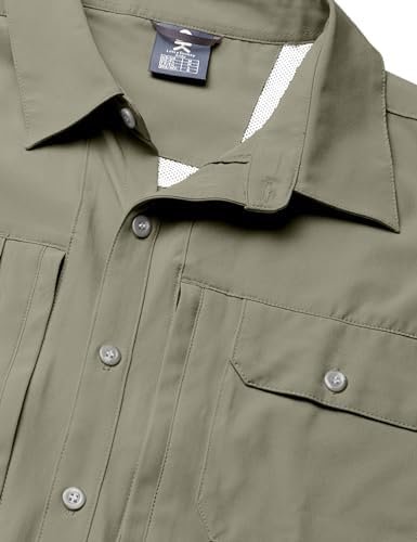 Little Donkey Andy Men's Lightweight Short Sleeve Shirt Quick Dry Stretch Shirt ... - Image 5