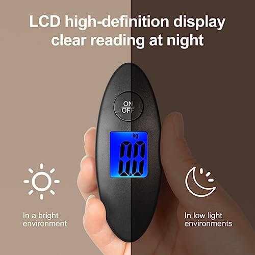 Luggage Scale Portable Digital Handheld Baggage Scale for Travel Suitcase Weight... - Image 5