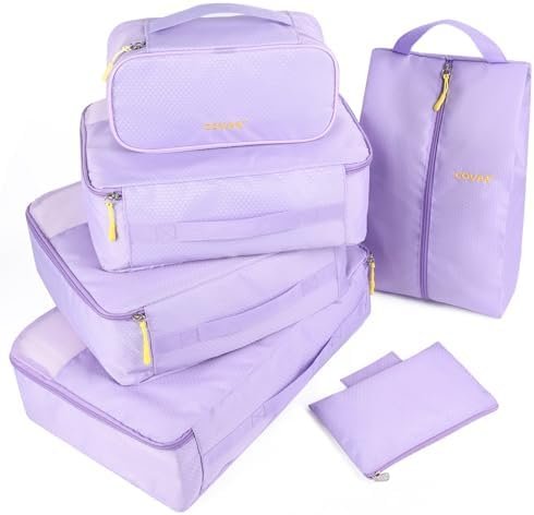 COVAX Packing Cubes for Suitcases, 5 Set Travel Luggage Organizer Bags and Stora... - Image 2