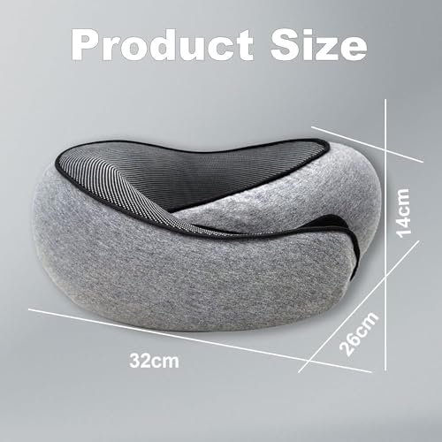 Travel Pillow - 2024 New Travel Neck Pillow, Memory Foam Travel Pillow, Memory F... - Image 8