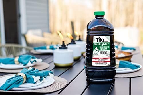 TIKI Brand BiteFighter Mosquito Repellent Torch Fuel for Outdoors, 128 oz, 12211... - Image 5