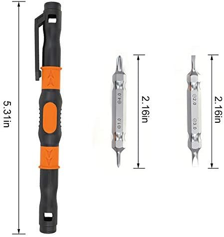 Portable Pocket Pen Screwdriver Set - Precision Screw Driver Multi-Tool Set with... - Image 3