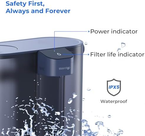 Waterdrop Compact Electric Water Filter Pitcher, Dispenser, 200-Gallon Water Fil... - Image 10