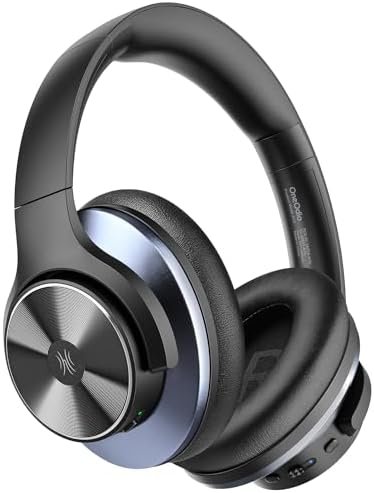 OneOdio Hybrid Active Noise Cancelling Headphones - 62H Battery, Hi-Res Audio, T... - Image 2