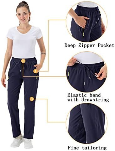 BGOWATU Women's Hiking Cargo Pants Quick Dry Lightweight Water Resistant Joggers... - Image 8