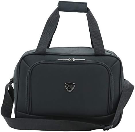 Travelers Club Chicago Hardside Expandable Spinner Luggage, Black, 5 Piece Set - Image 12