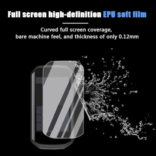 TPU Film for Garmin Edge 1050, Silicone Case Cover and Protective Film Compatibl... - Image 5