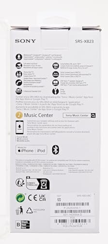 Sony SRS-XB23 - Super-Portable, Powerful and Durable, Waterproof, Wireless Bluet... - Image 19