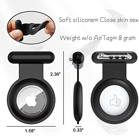 Apple Airtag Holder for Kids Hidden-4 Pack GPS Tracker Case,The Hidden Air Tags ... - Image 6