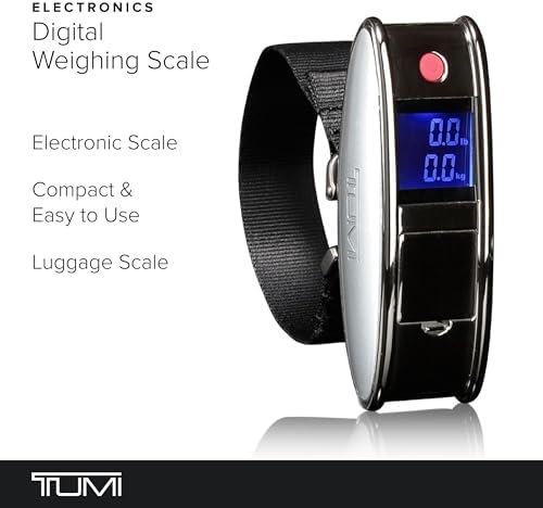 TUMI - Digitial Weighing Luggage Scale - Travel Accessories for Suitcase - Gun M... - Image 3