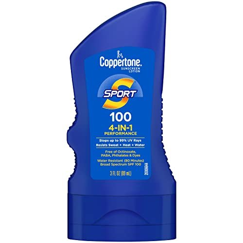 Coppertone SPORT Sunscreen SPF 100 Lotion, Water Resistant Sunscreen, Body Trave... - Image 2