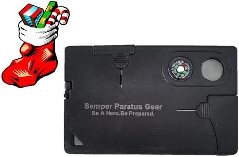 Semper Paratus Gear Gifts for men MultiTools - 10 in 1 Credit Card Pocket Multi ... - Image 8