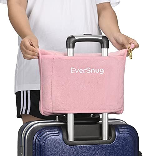 EverSnug Travel Blanket and Pillow - Premium Soft 2 in 1 Airplane Blanket with S... - Image 5