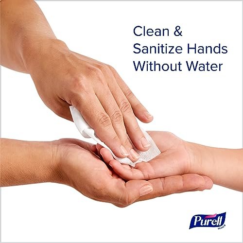 Purell Hand Sanitizing Wipes, Clean Refreshing Scent, 40 Count Hand Wipes Canist... - Image 4