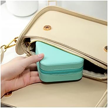Mini Jewelry Travel Case,Small Travel Jewelry Organizer, Portable Jewelry Box Tr... - Image 8