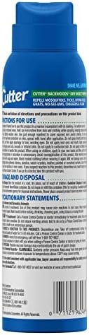 Cutter Backwoods Dry Insect Repellent, Mosquito Repellent, 25% DEET, Sweat Resis... - Image 3