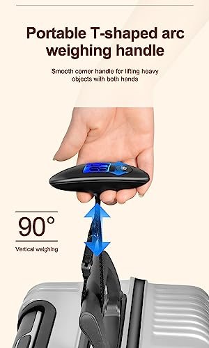 Luggage Scale Portable Digital Handheld Baggage Scale for Travel Suitcase Weight... - Image 9