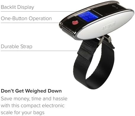 TUMI - Digitial Weighing Luggage Scale - Travel Accessories for Suitcase - Gun M... - Image 4