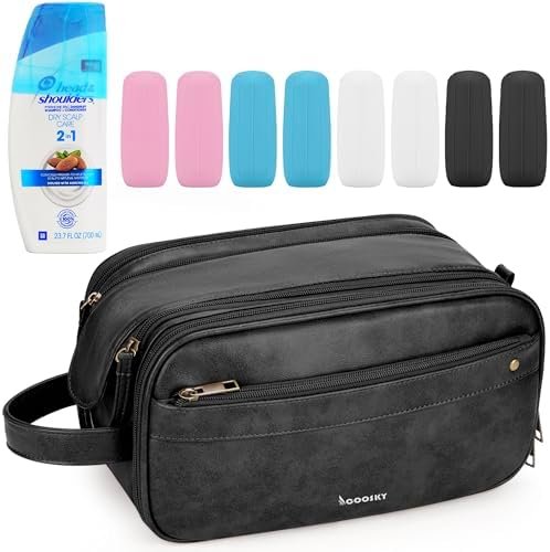 Travel Toiletry Bag for Men, Large Hanging Toiletries Organizer Bags, Cruise Shi... - Image 2