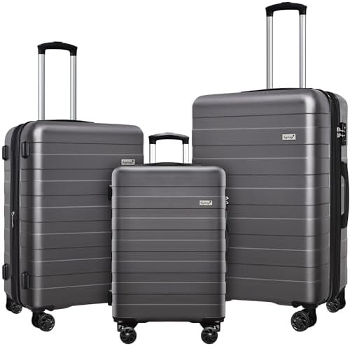 Zebra Light Weight Hardside Expandable Luggage Spinner Wheels Suitcase W/TSA Loc... - Image 2