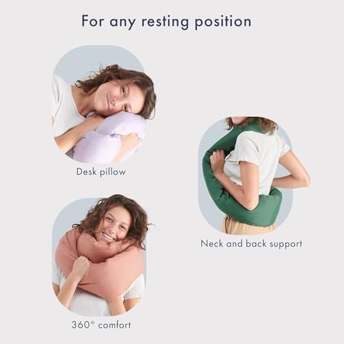 Huzi Infinity Pillow - Travel Neck Pillow - Versatile Soft 360 Support Scarf - M... - Image 6