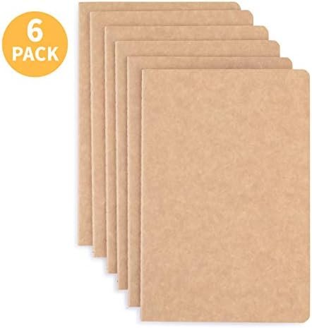 TWONE Journal, Travel Notebook Journal with Brown Soft Cover A5 Notebooks for Tr... - Image 3