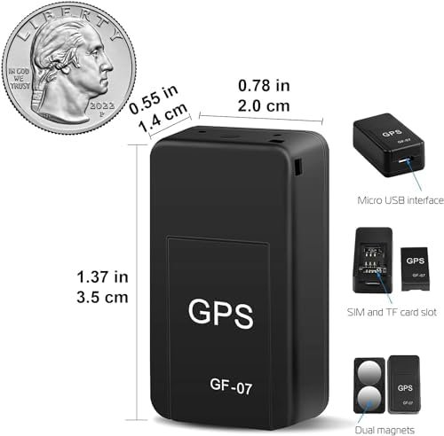 GPS Tracker for Vehicles, Mini Portable Real Time Magnetic GPS Tracking Device, ... - Image 7