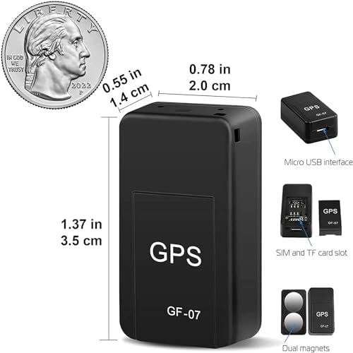 GPS Tracker for Vehicles, Mini Magnetic GPS Real Time Car Locator, Anti-Lost GPS... - Image 7