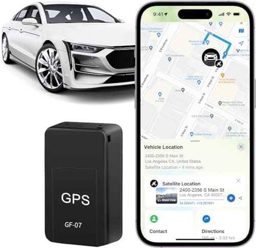 GPS Tracker for Vehicles, Mini Portable Real Time Magnetic GPS Tracking Device, ... - Image 2