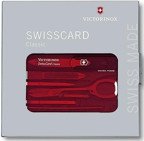 Victorinox Swiss Army Swiss Card, Translucent Ruby - Image 9