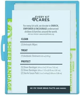 Be Smart Get Prepared Compact First Aid Kit, FSA/ HSA eligible (Packaging may va... - Image 4