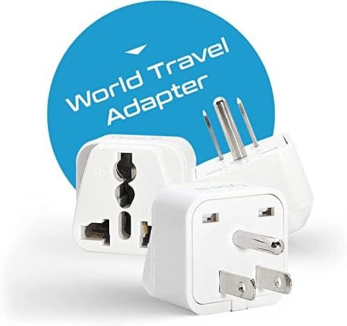 Ceptics Adapter Plug Set for World Wide International Travel Use - Grounded Safe... - Image 5