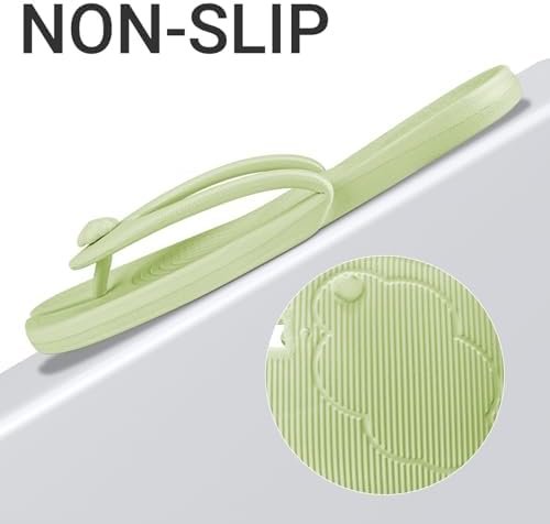 Trave Flip-Flop for Women Men, Foldable Slides Sandals Slippers Soft Comfy Non-S... - Image 6