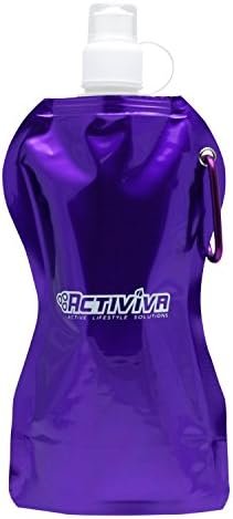 USA Merchant | Collapsible Reusable Water Bottle with Carabiner Clip Light Weigh... - Image 6